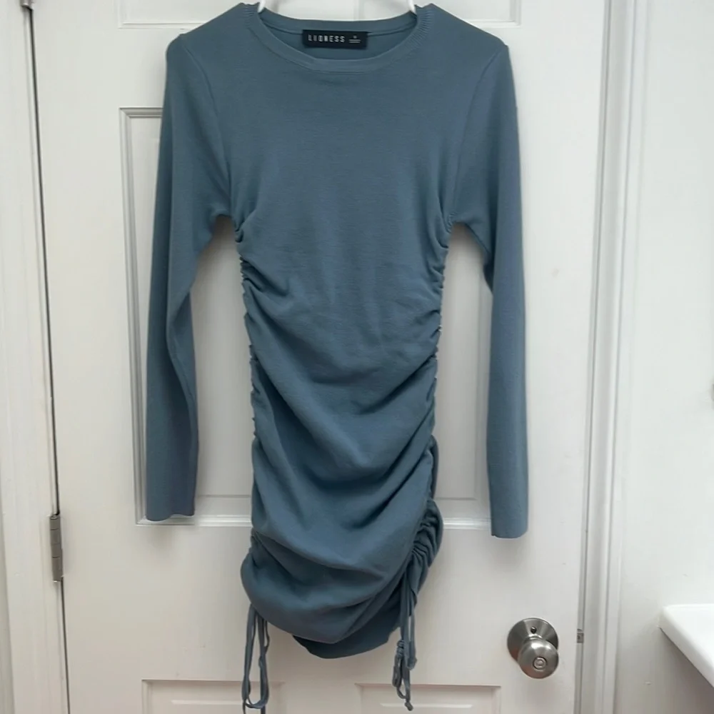Lioness Ruched Pullover Bodycon Dress - Picture 2 of 4